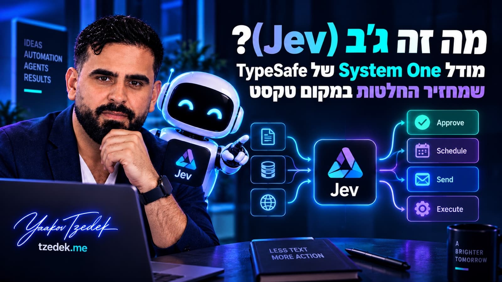ג'ב (Jev) של TypeSafe: מודל System One שמחזיר החלטות מוקלדות עם הסתברות